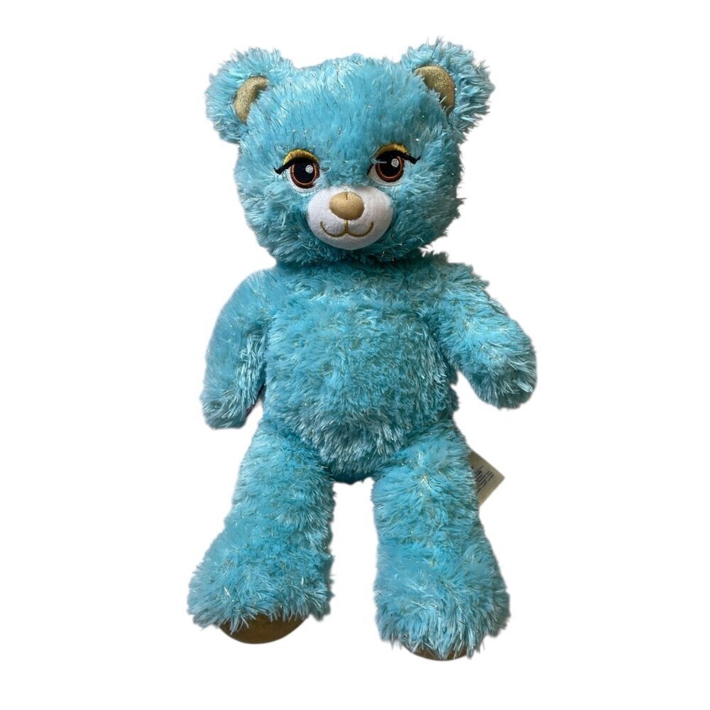 Build-A-Bear Workshop Disney Princess Jasmine Blue Gold Stuffed Animal Toy